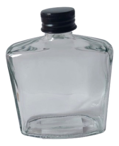 14 Botella De Vidrio Tequilera 100ml Con Tapa Anfora Pachita