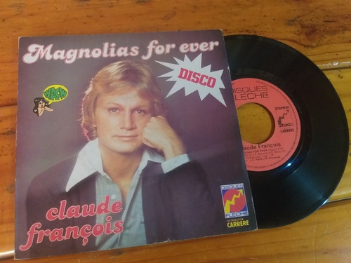 Claude François Vinilo Simple 7' Francia Euro Pop Disco Funk