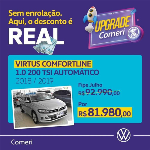 Imagem 3 de 15 de Virtus 1.0 200 Tsi Comfortline Automático