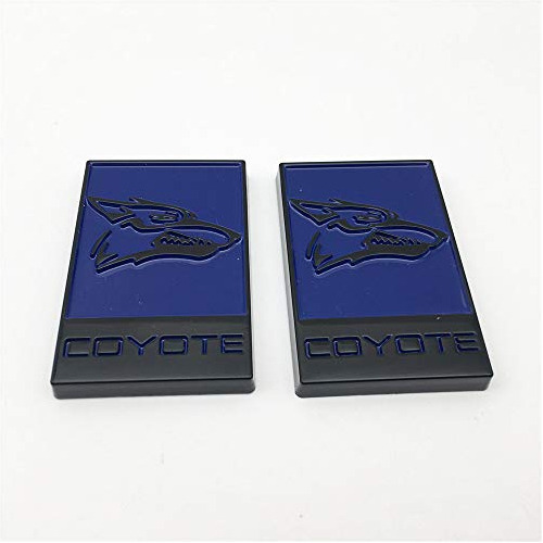 Coyote Pintado De Azul Y Negro, 2 Unidades, Para El Lateral