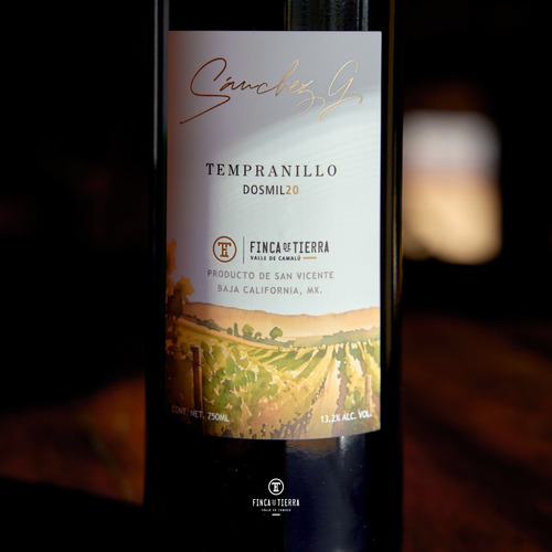 Finca De Tierra Vino Tinto Tempranillo 2020 - 750ml