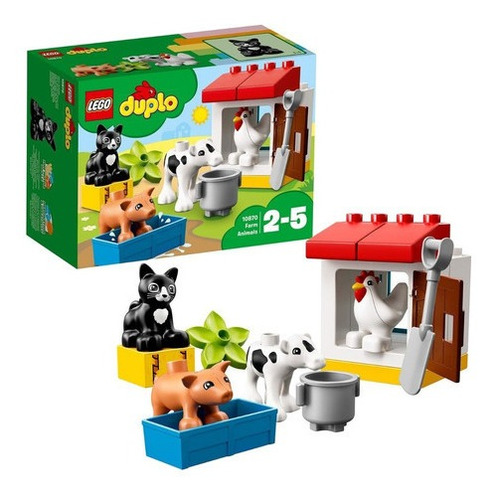 Lego Duplo Animales De Granja 10870 16 Pzs