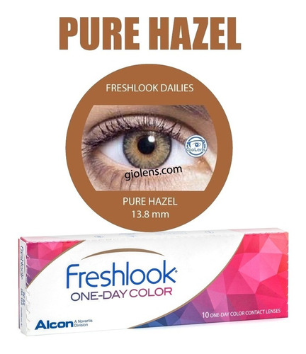 Pupilentes Freshlook One Day 5 Pares Envio Gratis