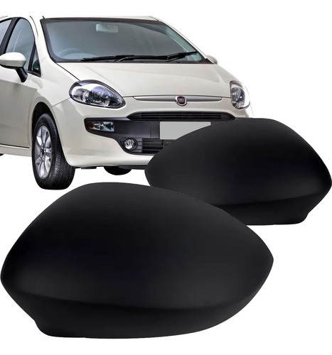 Capa Retrovisor Punto 2013 2014 2015 2016 2017 Preto