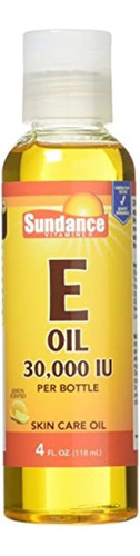 Sundance Vitamina E Aceite Líquido, 4 fluid Ounce