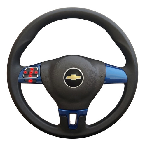 Volante Esportivo Azul Gsi Multimidia Gm Montana Corsa