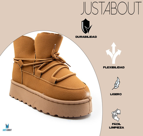 Botas Termicas Casual Forro Termico Pantubotas Invierno