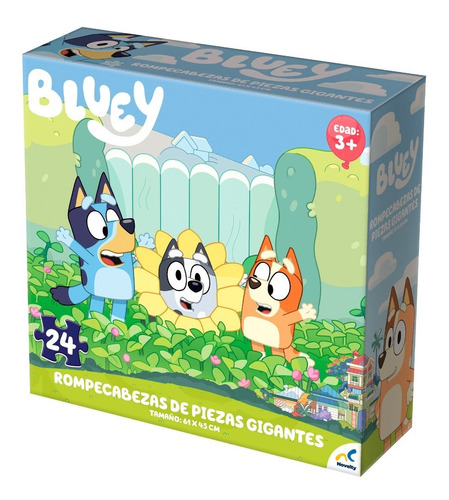 Rompecabezas Piezas Gigantes Perritos Bluey