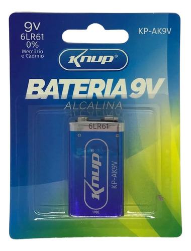 Bateria Alcalina 9v Kp-ak9v Knup