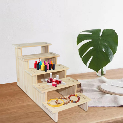 Soporte De Exhibición Coleccionable De Madera, 5 Capas 20cm