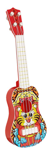 Juguete Acústico Guitarra Mini Ukelele Pequeño Tigre