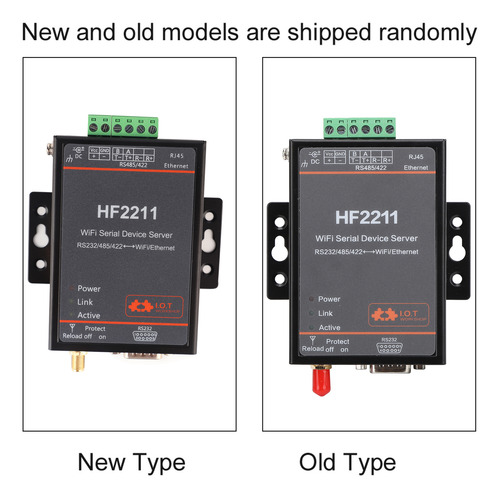 Servidor Serie Hf2211 Rs232/485/422 A Wifi Y Ethernet