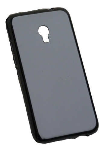 Capa Alcatel Pixi 4 5.0 5045 ( Preto Liso ) + P Vidro