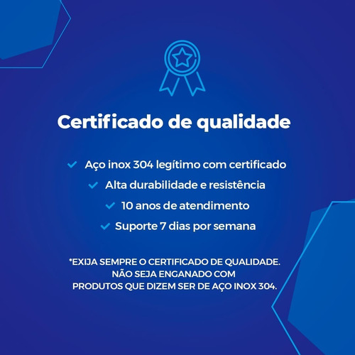2 Cascatas Embutir Piscina 100 Cm Longa Aço Inox 304