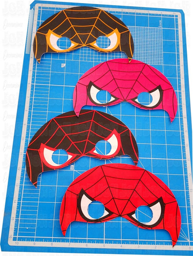 170 Mascaras De Super Heroes Batman Spiderman Hulk Ironman Multicolor Superhéroes