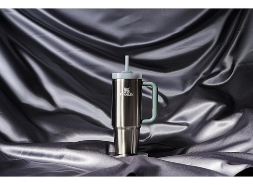 Vaso Termo Stanley Flowstate Adventure Quencher 30 Oz. Acero Inoxidable/verde