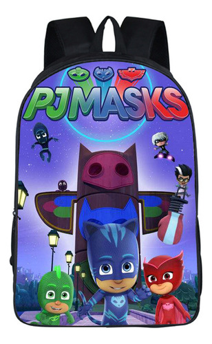 Zh Mochila Escolar Gran Capacidad For Pijama Little Hero St