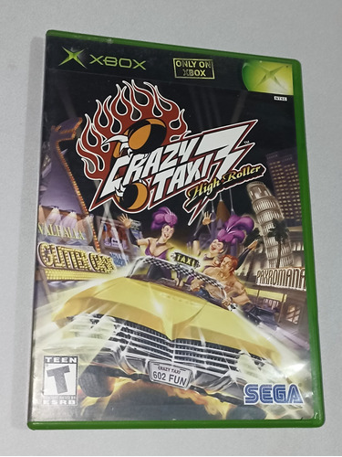 Crazy Taxi 3 High Roller Original Xbox Clasico