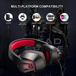Audifonos Gamer Micrófono H2 Compatible Switch Ps4 Ps5 X One 