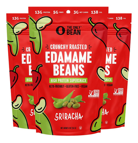 El Único Frijol - Frijoles De Edamame Tostados Crujientes (s