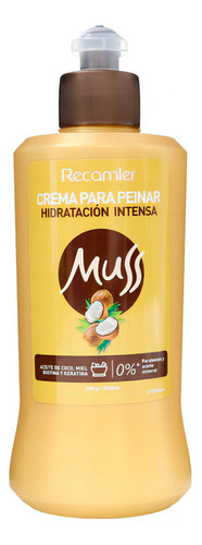 Crema Para Peinar Muss Hidratación Intensa - Coco, Miel