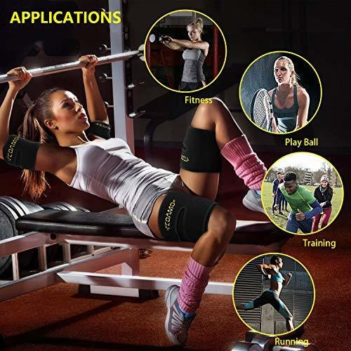Aerobics Fitness Feoamo 4 Unidad Banda Sudor Brazo