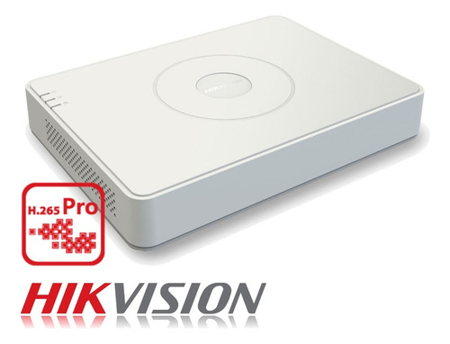 Nvr Hikvision 8ch Poe 1520p 4mp H.265pro+ Ds-7108ni-q1/8p