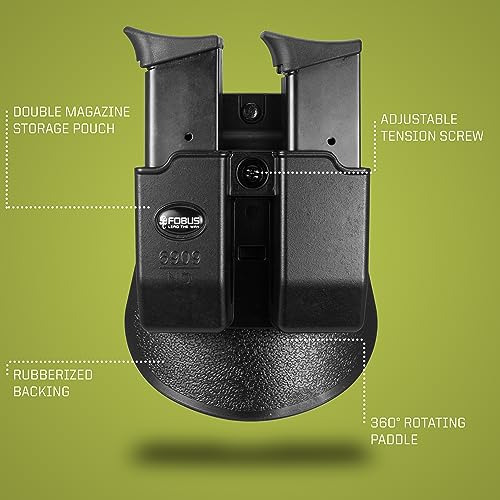 Porta Cargadores Dobles 6909ndrp, 9 Mm, 357 Y 40 Calibr...