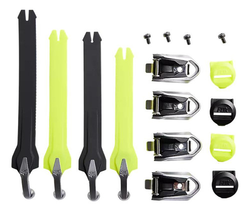 Repuesto Bota Moto Motion Strap Kit Amarillo Fluor Fox