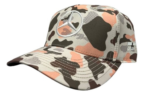 Gorra Mercedes-amg Petronas Lewis Hamilton Abu Dabhi Camo