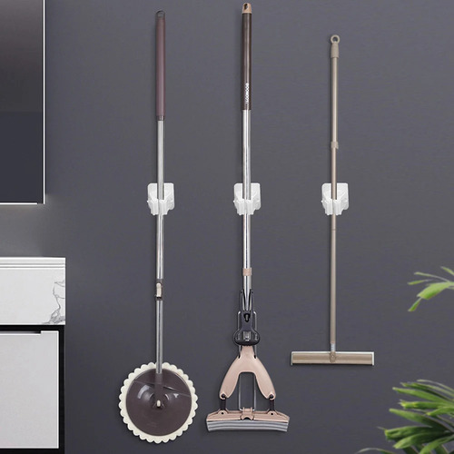 Sujetadores De Pared Pack 3unds Coletos, Cepillos Cod 874