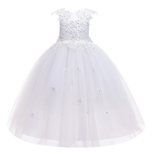 Vestido De Princesa De Niña De Flores De Boda Para Niños