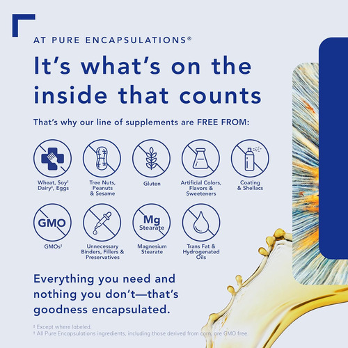 Pure Encapsulations Multi T/d - Suplemento Multivitamínico Y Mineral - Para El Bienestar Diario, Salud Cardiovascular E