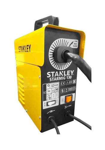 Imagen 2 de 2 de Soldadora Stanley Starmig 130 amarilla 50Hz/60Hz 230V