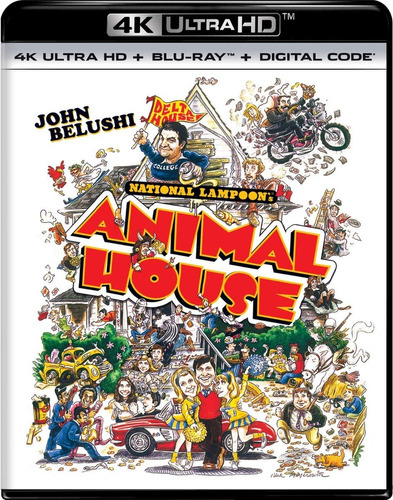 4k Ultra Hd + Blu-ray Animal House / Colegio De Animales