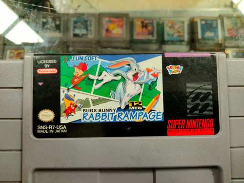Bugs Bunny Rabbit Rampage Super Nintendo (Usado)