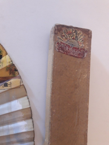 Antiguo Abanico, La Maja. ( Con Un Detalle)