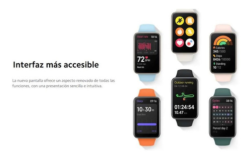 Imagen 7 de 10 de Xiaomi Smart Band 7 pro, pantalla 1.64", con malla de silicona negra y GPS incorporado.
