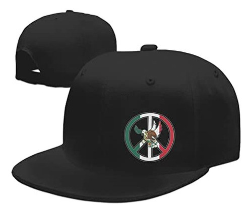 Gorra Snapback Ajustable Pictew Con La Bandera Mexicana De L