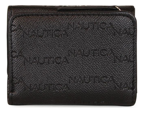 Billetera De Mujer Trinii Negra Nautica