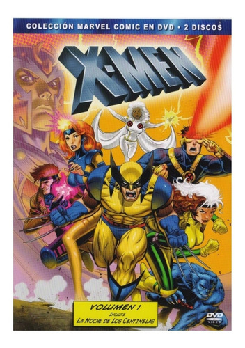 X-men Animada Primer Vol 1 La Noche De Los Centinelas Dvd