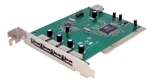 7 Port Pci Usb Card Adapter - Pci To Usb 2.0 Controller Adap