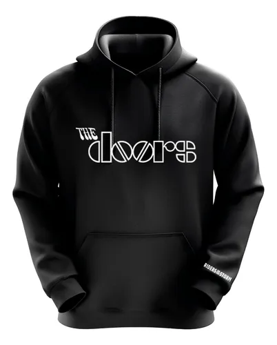 Polerón Negro The Doors Diseño 2