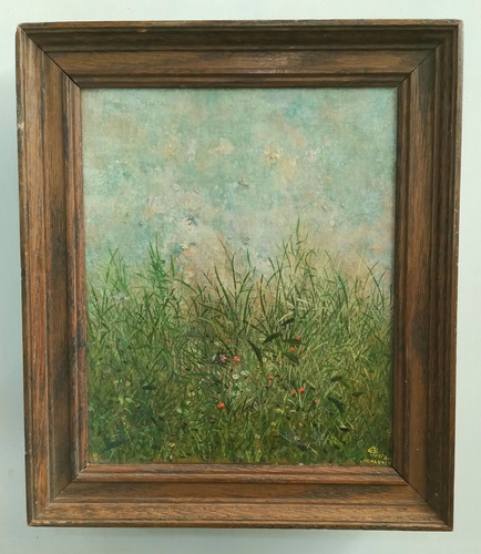 Obra Del Pintor Carlos Eduardo Ortiz.de Colección!! (Usado)