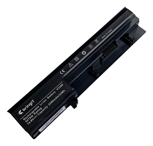 Bateria Para Dell Vostro Pn 50tkn P09s001 Bateria Preto