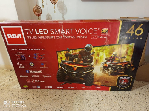 Imagen 1 de 2 de 46  Rca Smart Tv 4k 3d Control De Voz