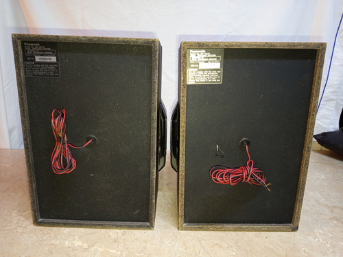 Módular Bocinas Panasonic Ak70 6 Ohms Potentes Altavoces Negro 160 W (Usado)