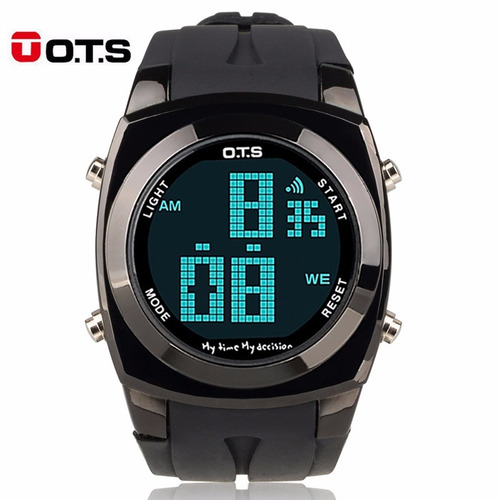 Reloj Ots Hombre Deportivo Multifuncion Digital Acuatico