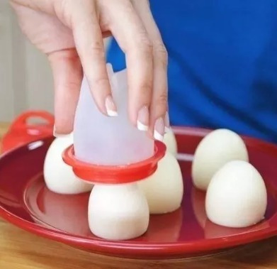 Kit6 Magic Egg Forma Cozinhar Ovos Fit Siliconado3