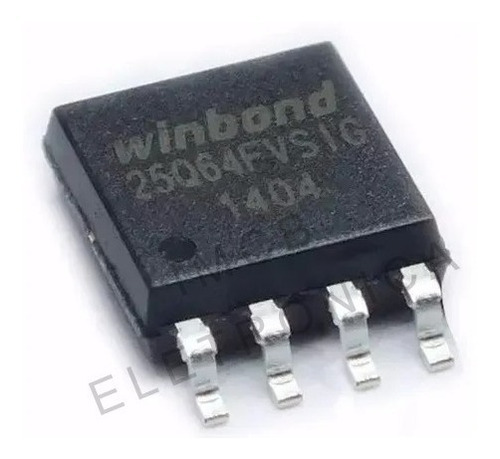 Kit 2 Peças -eprom 25q64fvsig 25q64bv Bios Virgem Winbond